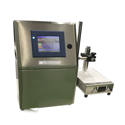 Máquina de impresión por chorro de tinta para el etiquetado semiautomático de la industria del embalaje de alimentos