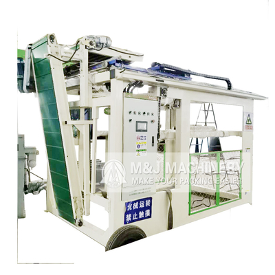 Obtenga sus bolsas de azúcar de 50 kg paletizadas con nuestra máquina inteligente de 2500 kg de capacidad