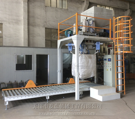 Jumbo Bulk Bag Filler Sistema PLC de fácil operación para un proceso de llenado sin problemas