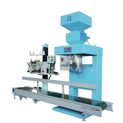 Máquina de embalaje de pellets de madera móvil para 25kg 50kg 100kg 3000*900*2800mm