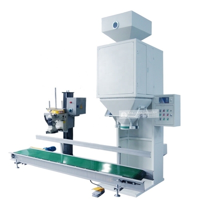 Máquina de embalaje de pellets de madera móvil para 25kg 50kg 100kg 3000*900*2800mm