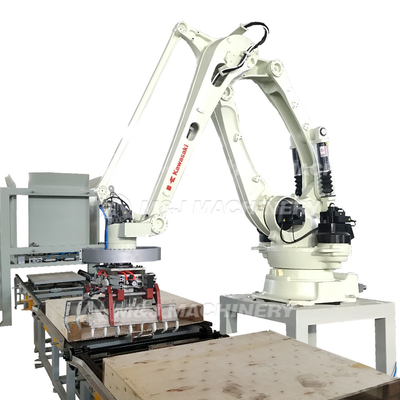 Máquina de paletización totalmente automática para paletización de bolsas de cemento robóticas en alta demanda
