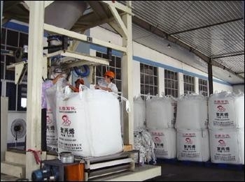 Máquina de embalaje de bolsas Jumbo con accionamiento eléctrico para 10-15 bolsas/hora Velocidad de embalaje