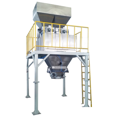 Balanza de Mettler y controlador de embalaje para la máquina de embalaje de harina de maíz de 2000 kg