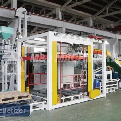 Palletizer automático de grado automático para bolsas de arroz de cemento después del servicio incluido