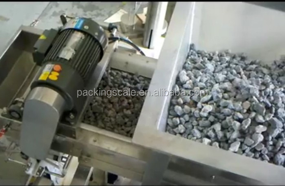 Máquina de embalaje de carbón con línea de embalaje automático de peso