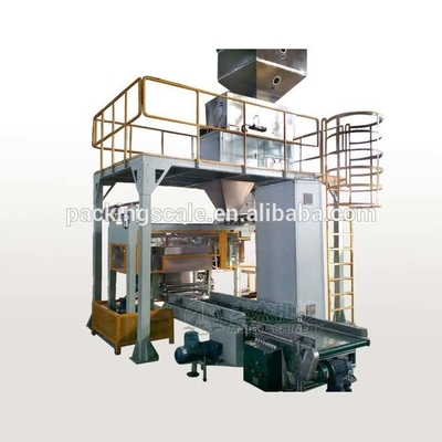 Pesado y embalaje de 25-50 kg de materiales en bolsas de 25 kg Máquina automática de embalaje de bolsas
