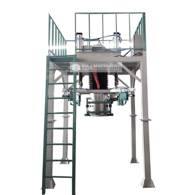 Máquina de embalaje automática de sal con bolsas gigantes en envases de plástico