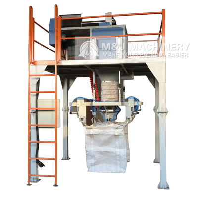 Máquina de embalaje automática de sal con bolsas gigantes en envases de plástico