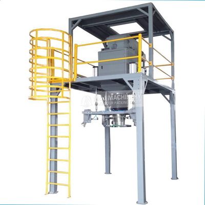 Máquina de llenado de arena granular semiautomática con equipo de embalaje de arena a granel PLC