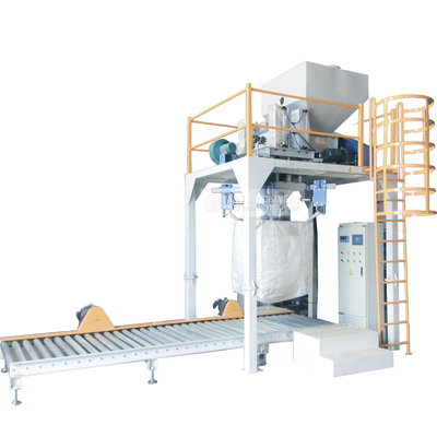 Máquina de llenado de arena granular semiautomática con equipo de embalaje de arena a granel PLC