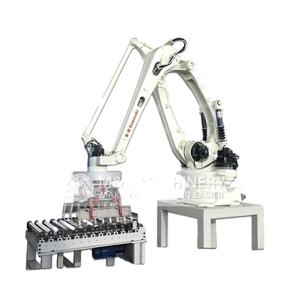 Palletizador robótico eléctrico de alta capacidad para paletización automática de bolsas de cemento
