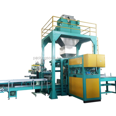 Línea versátil de producción y embalaje de hidróxido de sodio de 8 kW Rango de peso 25-50 kg/bolsa