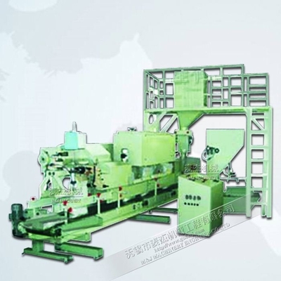 Máquina de embalaje de harina totalmente automática para planta de fabricación 6 bolsas/min 10kg 25kg 50kg