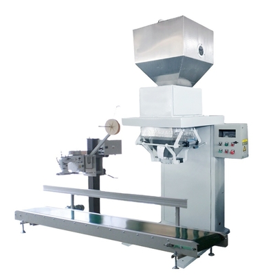 Máquina de embalaje de salvado de trigo de 25 kg a 50 kg con alta velocidad de embalaje y tamaño de 3*0,8*2,8 m