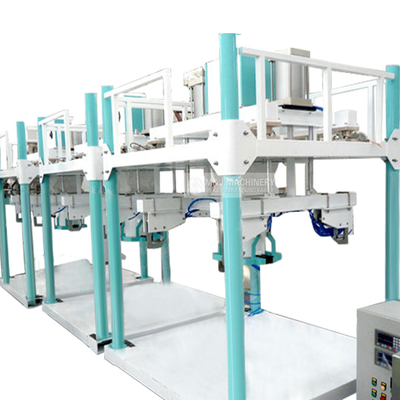 Máquina de llenado de polvo de material catódico de batería de litio de 1-2 toneladas para bolsas a granel