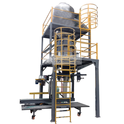 Máquina de llenado de polvo de material catódico de batería de litio de 1-2 toneladas para bolsas a granel