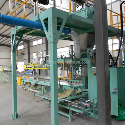 Material de embalaje de papel automático completo 10kg 25kg 30kg bolsa de boca abierta máquina de embalaje de relleno de frijoles