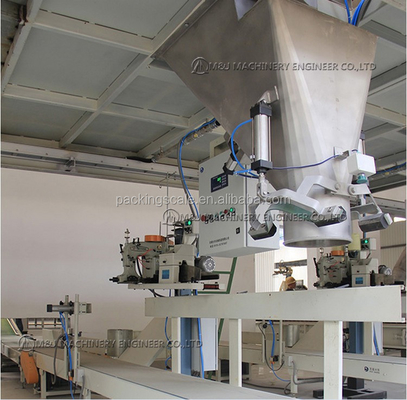 Sistema de embalaje de bolsas para maquinaria de harina de trigo de 25 kg hardware ISO9001 2008 certificado