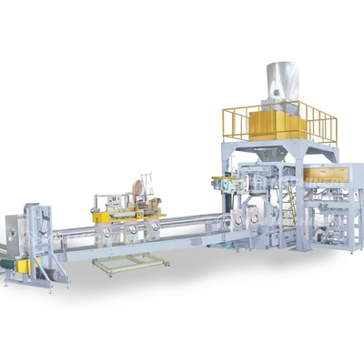 Máquina de embalaje y paletización de harina totalmente automática 2500KG
