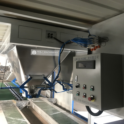 Sistema móvil de pesaje y embalaje de contenedores con accionamiento eléctrico