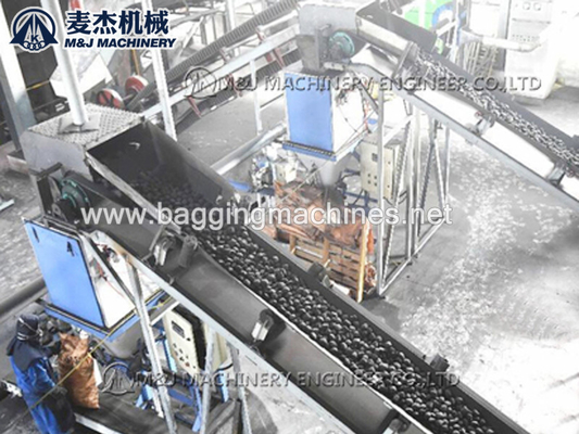 Envasador de agregación gruesa 25kg 50kg 50kg Maquina de embalaje de bolsas Solución de embalaje avanzada