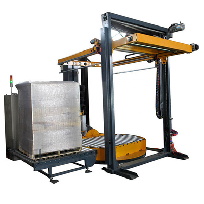 Máquina de embalaje automático de palets de hoja superior para tiendas de materiales de construcción de alta capacidad