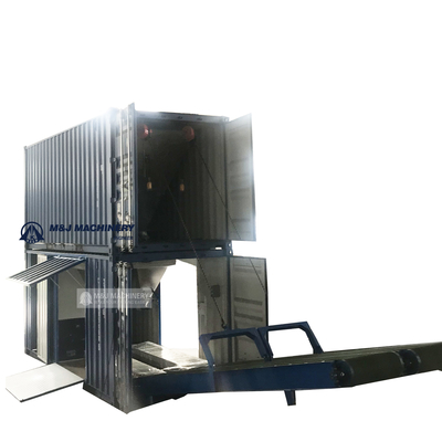 Instalaciones de fabricación Máquina semiautomática de embalaje de arroz para contenedores móviles