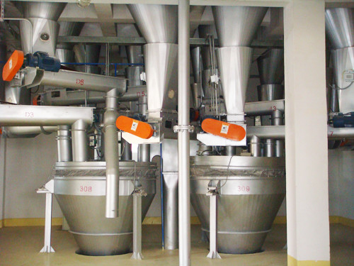 Sistema de dosificación de polvo químico de 220 kW de potencia para materiales y 600 kg de peso