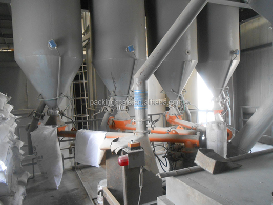 Sistema de dosificación de polvo químico de 220 kW de potencia para materiales y 600 kg de peso