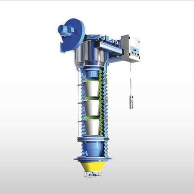 Tipo de silos de accionamiento eléctrico Camión de carga de granos de arroz de cemento Paracaídas telescópicas