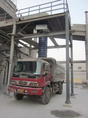 25000 KG Paracaídas de carga telescópica industrial para transportadores de rodillos de acero inoxidable