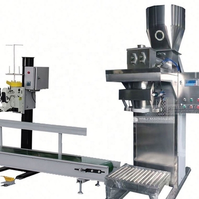 Función de etiquetado Máquina de embalaje 25 kg para la demanda y el voltaje del cliente