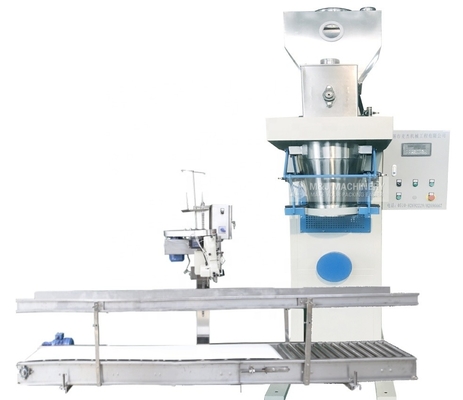Función de etiquetado Máquina de embalaje 25 kg para la demanda y el voltaje del cliente