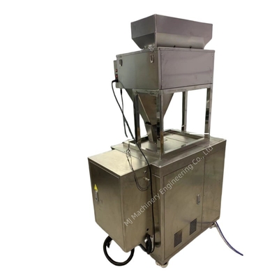 Máquina de embalaje de bolsas de 1g-100g para frijoles fácil de operar y tamaño 48*120*175CM
