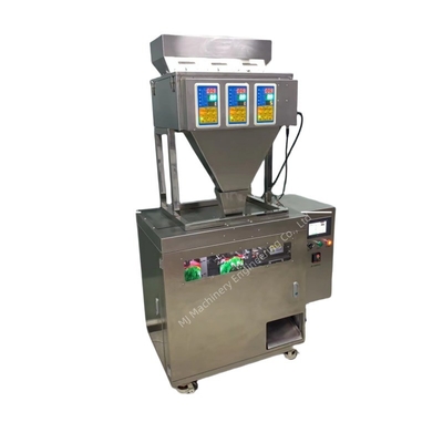 Máquina de embalaje de bolsas de 1g-100g para frijoles fácil de operar y tamaño 48*120*175CM