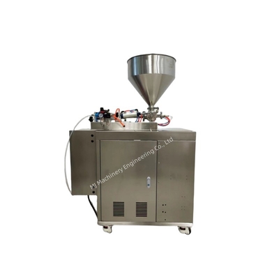 Máquina de embalaje de bolsas de 1g-100g para frijoles fácil de operar y tamaño 48*120*175CM