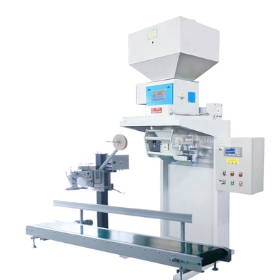 Máquina de embalaje de carbón de 10 kg y 50 kg multifunción con accionamiento neumático eléctrico