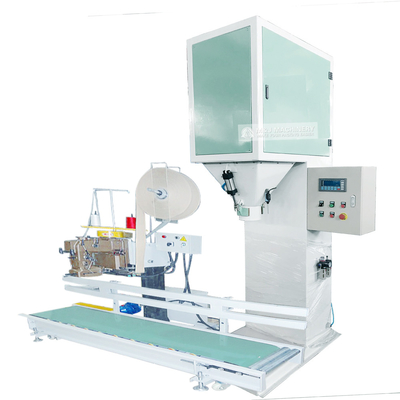 Máquina de embalaje de carbón de 10 kg y 50 kg multifunción con accionamiento neumático eléctrico