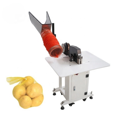 Máquina de embalaje de bolsas automática de grado semiautomática de cebolla, papa, aguacate, tomate, malla