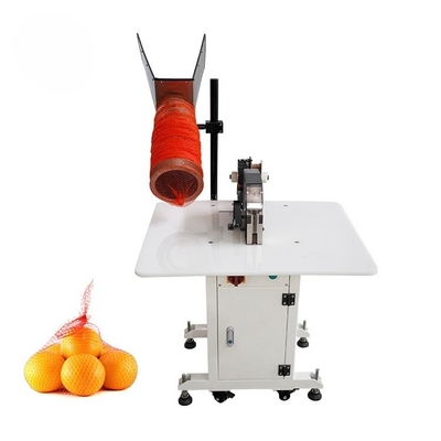 Máquina de embalaje de bolsas de madera con malla para frutas/máquina de embalaje de bolsas de cítricos con peso de 100 kg