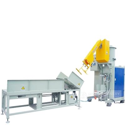 Máquina automática de embalaje de bolsas de cemento de 25-50 kg fácil de operar con material de papel