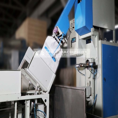 Línea de embalaje de bolsas de válvula con máquina de llenado de polvo multifunción de 25 kg en 220-415V