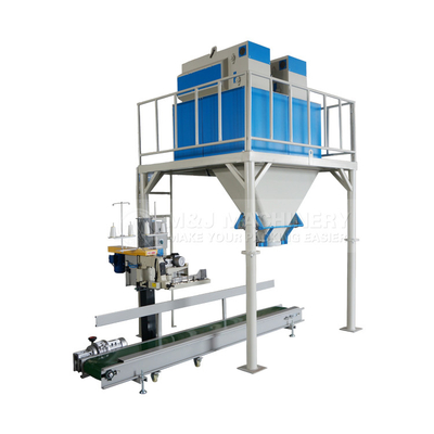 Máquina de embalaje multifunción para 50 kg de embalaje de fertilizantes semiautomático y diseño