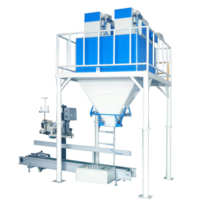 Máquina de embalaje multifunción para 50 kg de embalaje de fertilizantes semiautomático y diseño