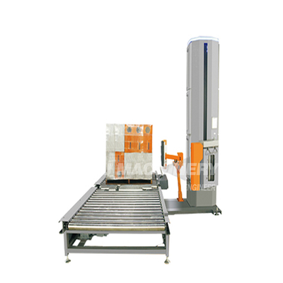 Máquina de fijación de paletas de material de madera para el envase de paletas con accionamiento eléctrico