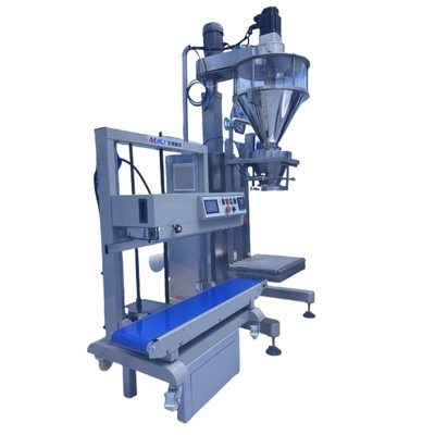 Máquina semiautomática de embalaje de sal para bolsas y bolsas de polvo de 5 kg, 10 kg, 20 kg, 25 kg y 50 kg