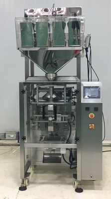 Máquina de embalaje de granos de arroz totalmente automática con accionamiento eléctrico para alimentos en bolsas 100-2000g