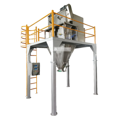8 bolsas/min 25 kg 50 kg Bolsas grandes de compost / compuestos / fertilizantes orgánicos Envasadora de bolsas de embalaje para 380V de voltaje