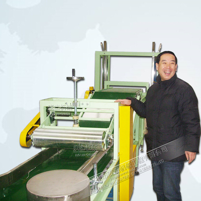 Máquina de aplanamiento automático de bolsas para material de embalaje de plástico y maquinaria